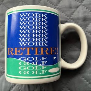 Vintage Golf Mug